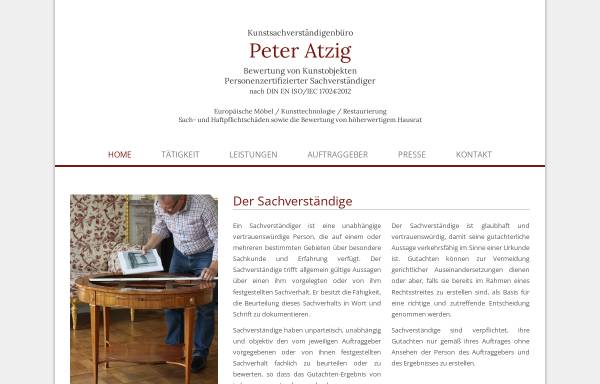 Vorschau von sv-atzig.de, Atzig, Peter