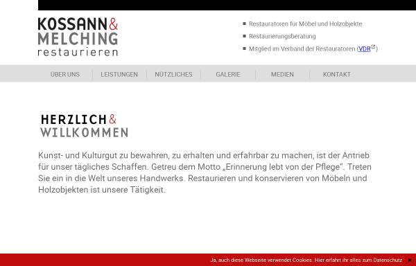 Vorschau von www.kossann-melching.de, Kossann, Roger