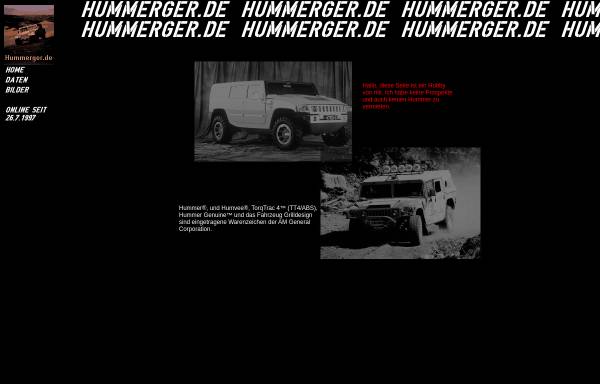 Vorschau von www.hummerger.de, Hummerger.de