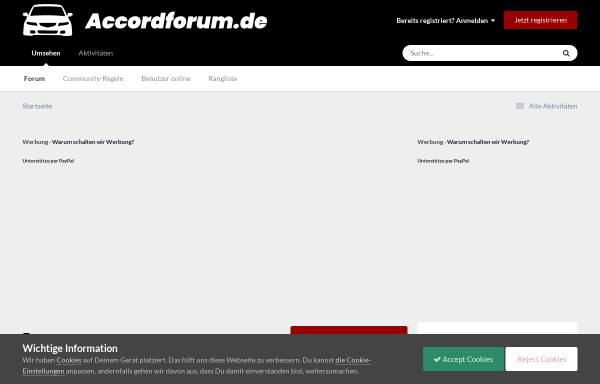 Accord-Forum