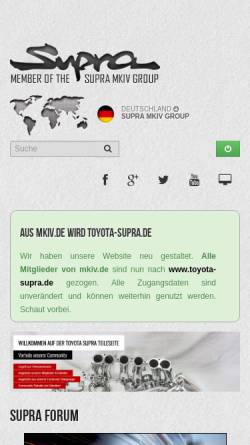 Vorschau der mobilen Webseite www.mkiv.de, Mkiv.de