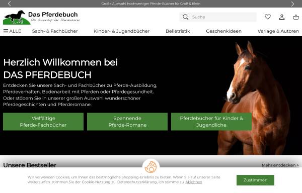 Vorschau von www.das-pferdebuch.com, Das Pferdebuch, Dennis Berg