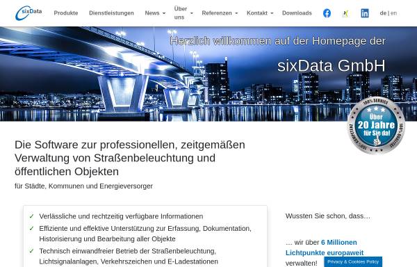 Vorschau von www.sixdata.de, SixData GmbH