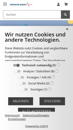 Vorschau der mobilen Webseite transportcontrol.de, Transport Control International GmbH