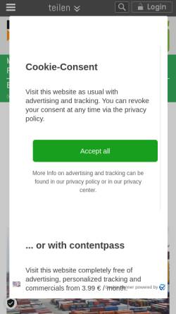 Vorschau der mobilen Webseite logistik-heute.de, LOGISTIK HEUTE