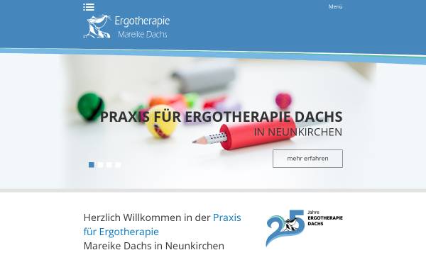 Vorschau von www.ergotherapie-dachs.de, Dachs, Mareike Ergotherapie