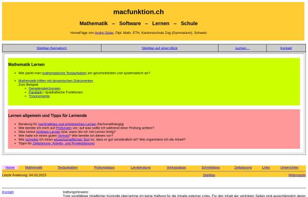 Vorschau von www.macfunktion.ch, MacFunktion