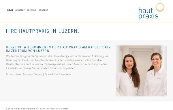 Vorschau von www.derma-luzern.ch, Dermatologische Praxis Dr. med. Therese Ernst