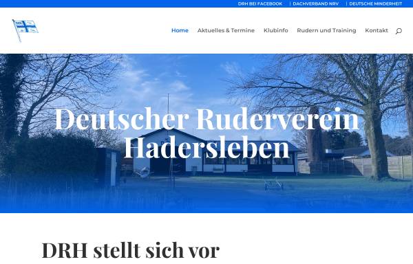 Vorschau von www.drh.nrv.dk, Deutscher Ruderverein Hadersleben