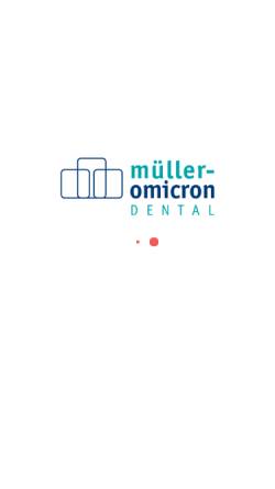 Vorschau der mobilen Webseite www.mueller-omicron.de, Müller-Omicron GmbH & Co. KG