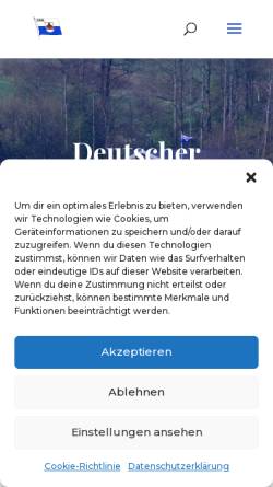 Vorschau der mobilen Webseite www.drn.nrv.dk, Deutscher Ruderverein Norderharde