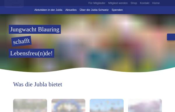 Vorschau von www.jubla.ch, Blauring/Jungwacht Schweiz