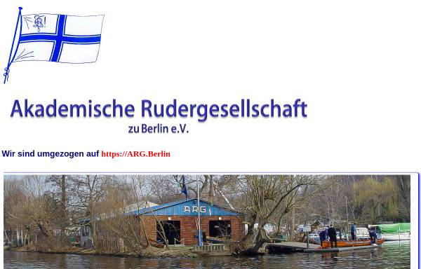 Vorschau von www.argberlin.org, Akademische Rudergesellschaft zu Berlin e.V.