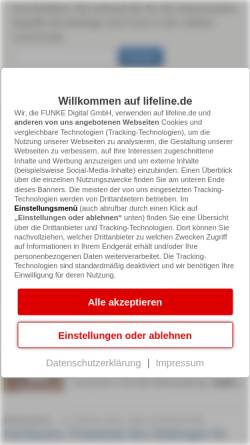 Vorschau der mobilen Webseite www.qualimedic.de, Informationen über das Reizdarm-Syndrom