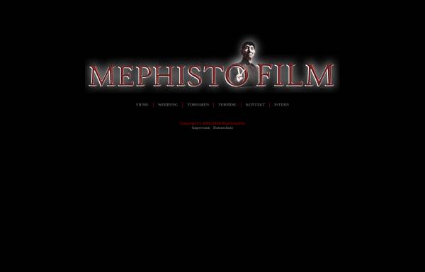 Vorschau von www.mephistofilm.de, Mephisto-Film GbR