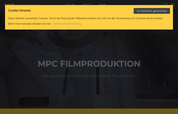 Vorschau von www.mpc-film.de, MPC Filmproduktion