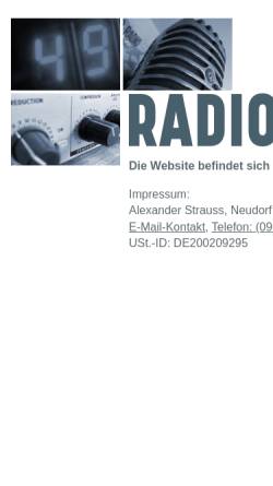 Vorschau der mobilen Webseite www.radioservice.de, Radio Service Hörfunkproduktion
