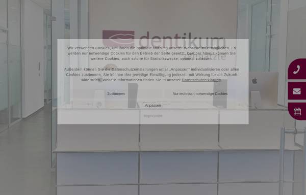 Vorschau von www.dental-centrum.de, Zahnärztliche Laborgesellschaft GmbH & Co. KG