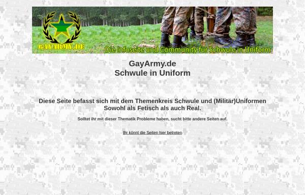 Vorschau von gayarmy.de, Gay-army.de