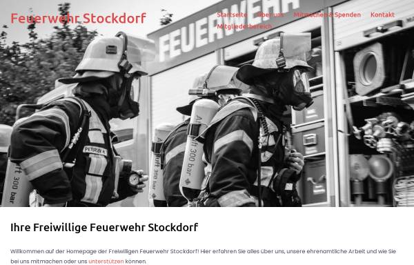 Vorschau von www.feuerwehr-stockdorf.de, Freiwillige Feuerwehr Stockdorf