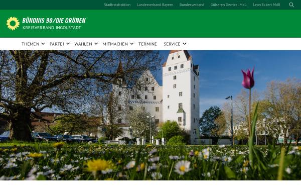 Vorschau von www.gruene-ingolstadt.de, Bündnis 90/Die Grünen Ingolstadt