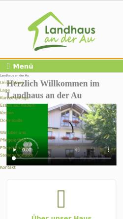 Vorschau der mobilen Webseite www.landhaus-an-der-au.de, Landhaus an der Au