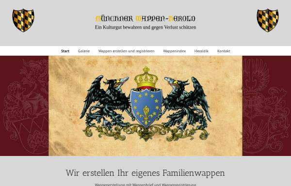 Vorschau von www.muenchner-wappen-herold.de, Münchner Wappen Herold