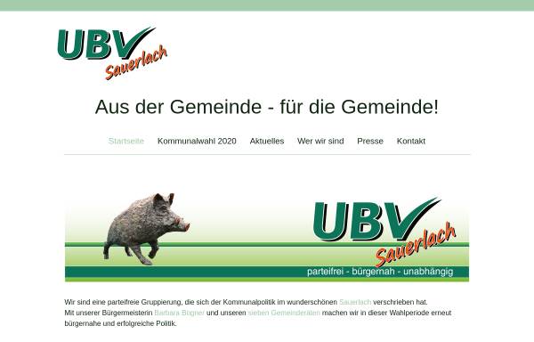 Unabhängige Bürgervereinigung Sauerlach e.V.