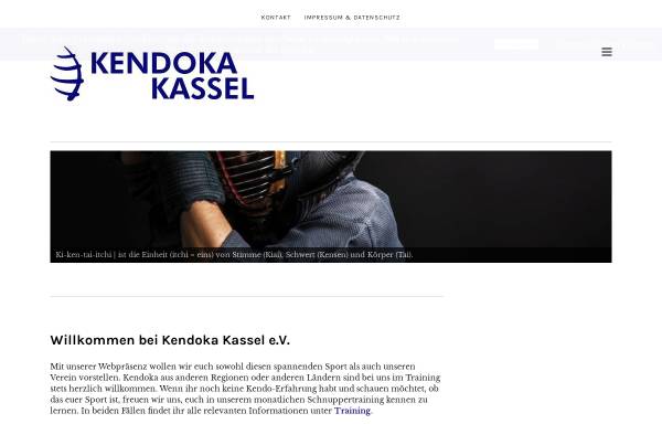 Vorschau von www.kendoka-kassel.de, Kendoka Kassel e.V.