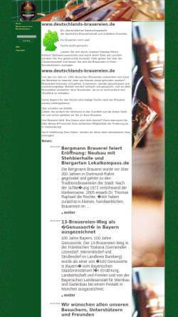 Vorschau der mobilen Webseite www.deutschlands-brauereien.de, Deutschlands Brauereien