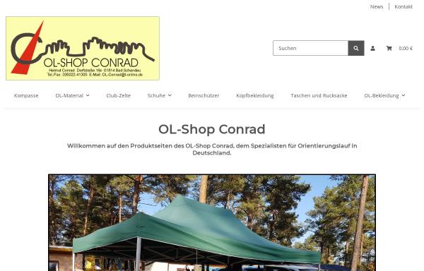 Vorschau von www.ol-shop-conrad.de, OL-Shop Conrad