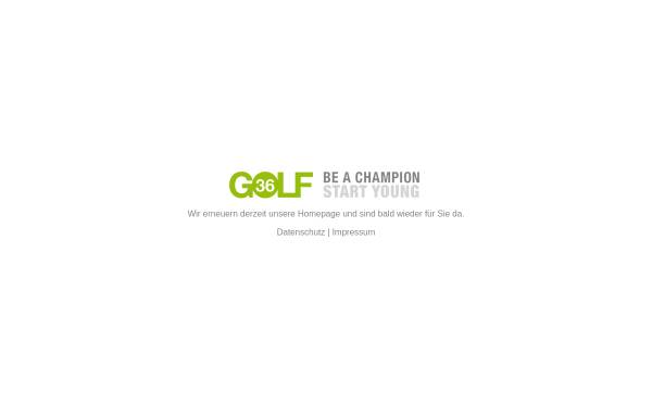 Vorschau von www.golf36.de, Golf36 Golfsport & Mehr e. K.