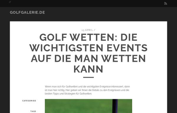 Golfgalerie
