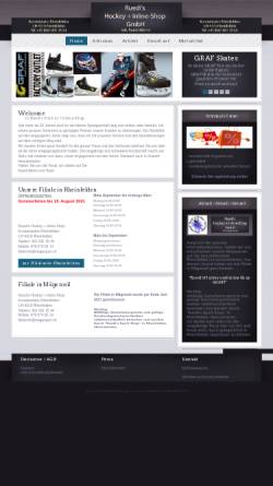 Vorschau der mobilen Webseite www.megasport.ch, Ruedis Hockey- und Inline-Shop