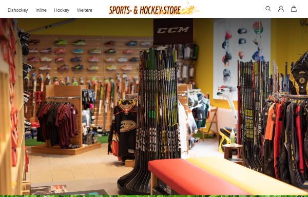 Vorschau von www.sports-hockey-store.de, Sports- und Hockeystore