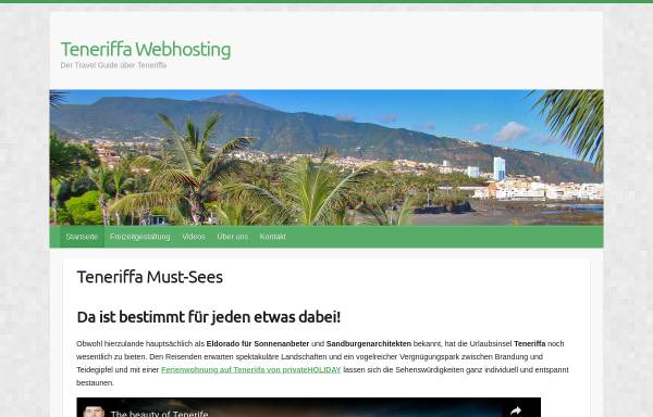Vorschau von www.webhosting-teneriffa.de, Teneriffa Internet Service, H. Matlik