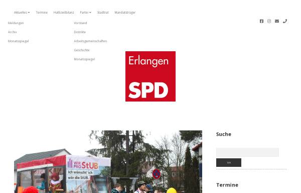 Vorschau von www.spd-erlangen.de, SPD Erlangen