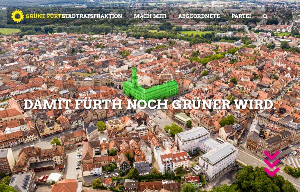 Vorschau von www.gruene-fuerth.de, Bündnis 90/Die Grünen Fürth