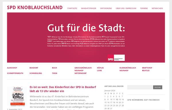 Vorschau von www.spd-knoblauchsland.de, SPD Knoblauchsland