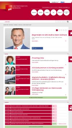 Vorschau der mobilen Webseite spd-stadtratsfraktion.nuernberg.de, SPD Stadtratsfraktion Nürnberg