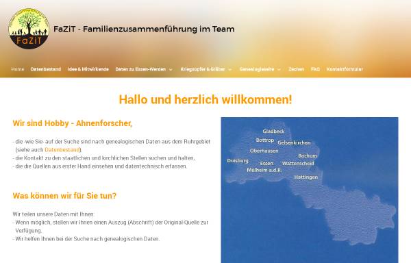 Vorschau von www.fazit-essen.de, FaZiT - Familien Zusammenführung im Team