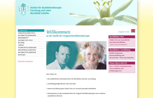 Mechthild Scheffer - Institut für Bachblütentherapie