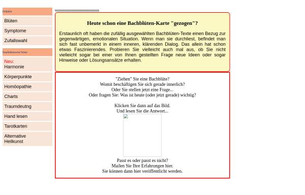 Vorschau von www.xn--bachblten-finden-ozb.de, Symptom-Register