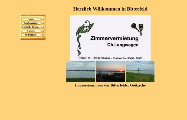 Vorschau von www.zimmervermietung-langwagen.de, Zimmervermietung Langwagen