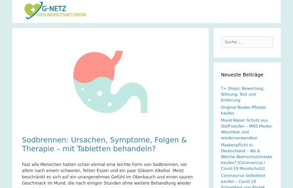 Vorschau von www.g-netz.de, GNetz: Sodbrennen