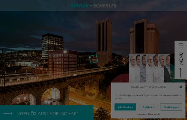 Vorschau von www.buhler-scherler.com, Buhler+Scherler AG