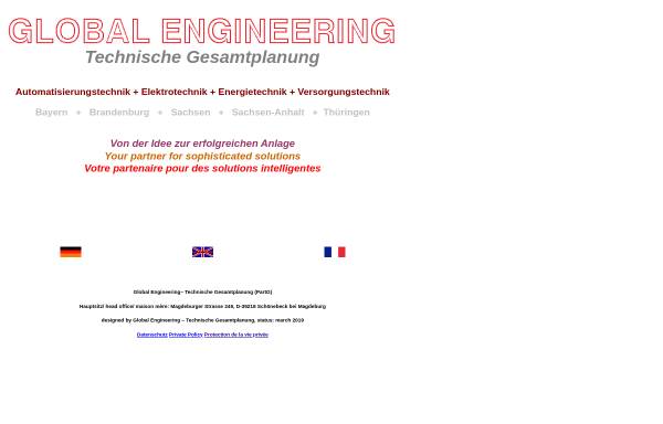 Vorschau von glob-eng.de, Global Engineering (PartnG)