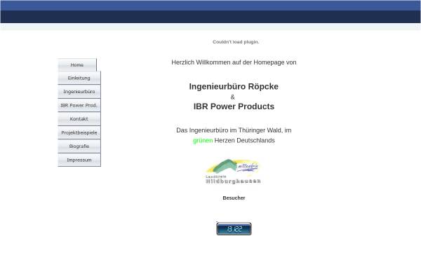Vorschau von www.ingbuero-roepcke.de, Ingenieurbüro Röpcke