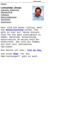 Vorschau der mobilen Webseite www.ibhessler.de, R.M. Hessler