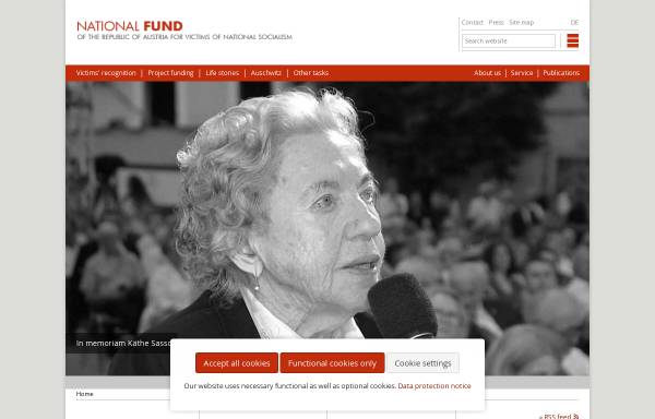 Vorschau von www.nationalfonds.org, Nationalfonds für NS-Opfer
